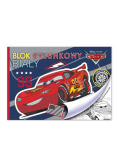 Blok rysunkowy biały A4/20K Cars