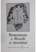 Rozważania o filozofii a recentiori