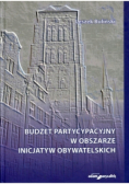 Budżet partycypacyjny w obszarze inicjatyw obywatelskich