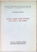 Saliny ziemi krakowskiej do końca XIII wieku