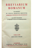 Breviarium Romanum tomus alter