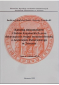 Katalog dokumentów i listów krzyżackich oraz dotyczących wojny trzynastoletniej z Archiwum Państwowego w Toruniu