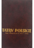 Tatry Polskie mapa topograficzna