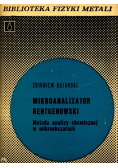 Mikroanalizator rentgenowski