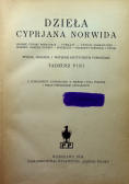 Dzieła Cyprjana Norwida 1934 r