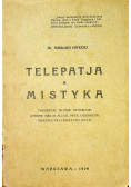Telepatja a mistyka 1929 r.