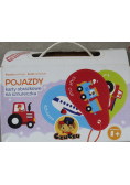 CzuCzu Karty obrazkowe na sznureczku Pojazdy