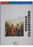 Edukacja Filozoficzna myślenie krytyczne