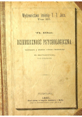 Dziedziczność psychologiczna 1885 r