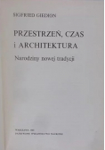 Przestrzeń czas i architektura