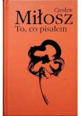 To co pisałem