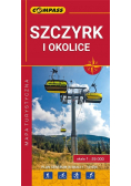 Mapa turystyczna - Szczyrk i okolice 1:25 000