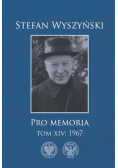 Pro memoria. 1967. Tom 14