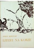 Litery na korze