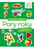 Poznaj świat Zabawa z naklejkami Pory roku