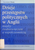 Dzieje Przestępstw politycznych w Anglii