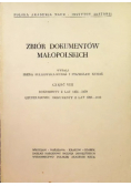 Zbiór dokumentów małopolskich Część IV