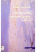 Językoznawstwo kognitywne a poetyka przekładu