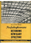 Prefabrykowane betonowe dźwigary sprężone