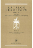 Katalog rękopisów Seria III