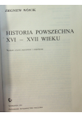 Historia powszechna wiek XVI XVII