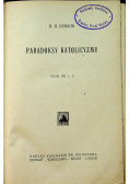 Paradoksy katolicyzmu 1922 r