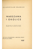 Warszawa i okolice 1937 r.