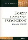 Koszty uzyskania przychodów