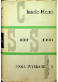 Saint - Simon Pisma wybrane
