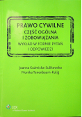 Prawo cywilne część ogólna i zobowiązania