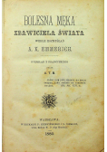 Bolesna męka zbawiciela świata wedle rozmyślań 1880 r