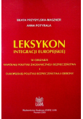 Leksykon integracji europejskiej