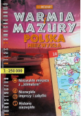 Polska Niezwykła Turystyczny atlas samochodowy Warmia i Mazury