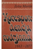 Korespondencja rodzinna 1863 - 1877