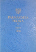 Farmakopea Polska V Tom I