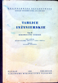 Tablice inżynierskie Tom IV Budownictwo morskie