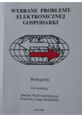 Niedźwiedziński Marian - Wybrane problemy elektronicznej gospodarki