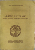 Różne historyje studium z dziejów nowelistyki tom XIIstaropolskiej