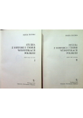 Studia z historii i teorii wersyfikacji polskiej Tom I i II