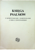 Księga Psalmów z komentarzami i marginaliami z Biblii Jerozolimskiej