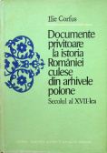 Documente Privitoare La Istoria Romanilor