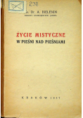 Życie Mistyczne w pieśni nad pieśniami 1937 r