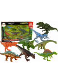 Zestaw figurki dinozaury kolorowe 8 szt