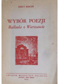 Wybór poezji. Ballada o Warszawie