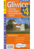 Gliwice plus 4 plan miasta 1:20 000