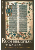 Ruch bibliofilski w kaliszu