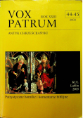 Vox Patrum Antyk chrześcijański