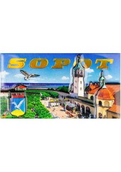 Magnes I love Poland Sopot ILP-MAG-C-SOP-13