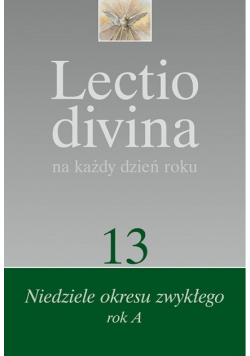 Lectio divina  na każdy dzień roku Tom 13