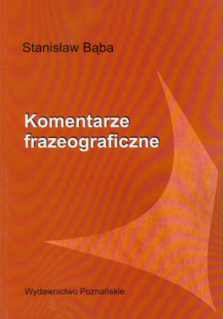 Komentarze frazeograficzne